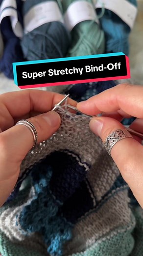 Why I like Icelandic bind-off for my shawls - it’s so stretchy and looks great! 📝 HOW TO: Knit your 1st stitch. Step 1. Place it back on your left needle Step 2. Insert right needle into the first stitch as if to purl, grab the second stitch, pull it through the first one, and knit Repeat steps 1 and 2 Happy knitting 💙 Yarn: @hobbii_yarn Highland Wool, pattern Outfoxed Shawl by me, on @hobbii_yarn website 💙 needles: @officialchiaogoo ▪️ #hobbii #hobbiiyarn #outfoxedshawl #knittingpattern #lea