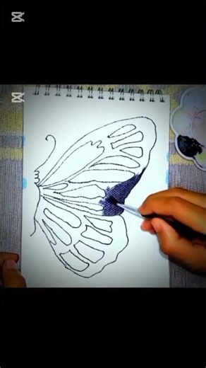 Butterfly drawing. Aari Aari song. #butterfly #drawing #draw #viral #song #ariari #foryou #trending