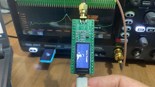 我的第一款便携任意波形发生器AWG