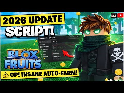 [New Update] Speed Hub X Script: Blox Fruits – No Key (Keyless) [Copy/Paste] | Delta Executor 2026