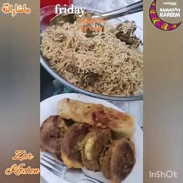 Simple Friday Menu IFTAR| Ramadan Daawat Ideas | Instant Iftar menu by Zarkitchen
