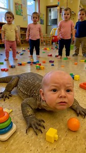 Bayi kadal #baby #lizard #funny #meme #cursed #cute #weird #bodyhorror #aiart #aiartcommunity #aiartwork #aiartist | Fajri Rostadiansyah