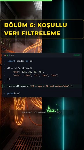 Part 6 - Pandas Filtrelemede Bu Hatayı Yapma! #python #pandas