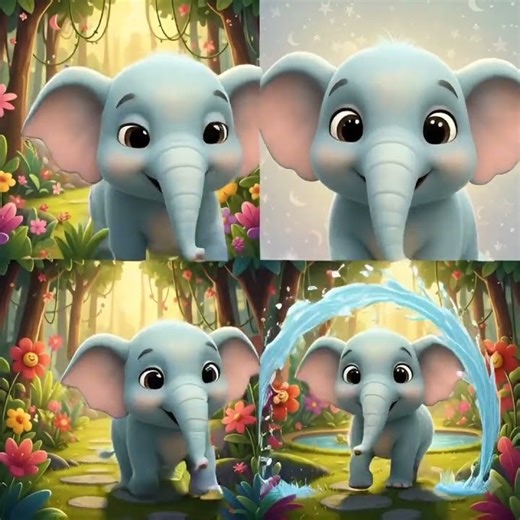 Elephant Song for Kids 🐘 | Animal Sounds | #Shorts#ElephantSong#AnimalSounds#KidsShort#NurseryRhymes