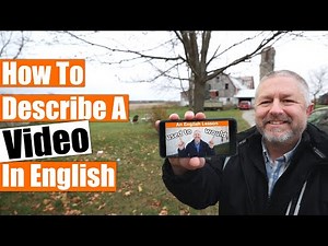 How to Describe a Video in English