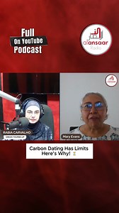 Carbon dating isn’t a one-size-fits-all tool! It ONLY works on carbon-based life forms and loses accuracy after 50,000 years. No ceramics, no rocks, no sediments—just organic matter!  #ScienceFacts #HistoryUncovered #CarbonDating #TruthRevealed #greenthumbsup | Radio Al Ansaar | Facebook