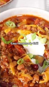 Easy Homemade Chili made with the Best Chili Seasoning!🙌🏾