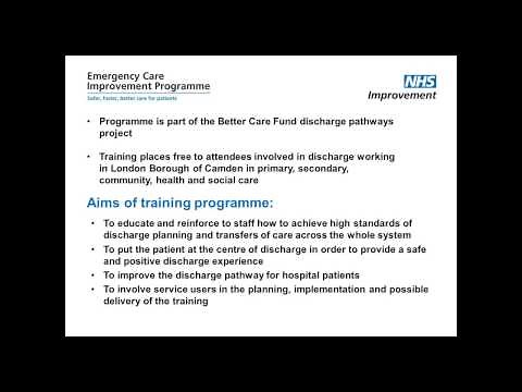 Quality Hospital Discharge training programme