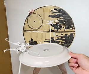 A Low Budget Remake of the Destruction of the Second Death Star