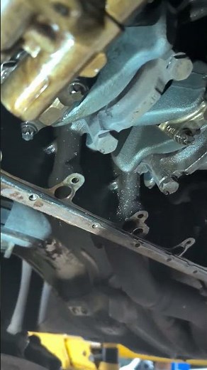 Bmw E36 Oil pump Failure, nut backs off