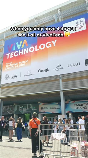 If #VivaTech 2025 took your breath away… just wait 😏 This year we’re going even bigger with a brand-new Hall 7, more space, more innovations, and more unforgettable moments. Ready to be swept off your feet this June? Get your pass now 👉 link in BIO