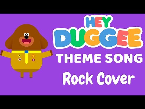 Hey Duggee theme song as rock n roll cover
