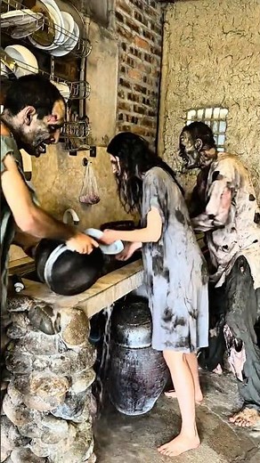 Haunted Zombie Kitchen – Something Terrifying is Cooking! 🧟‍♂️🔥 #Undead #SpookyVibes
