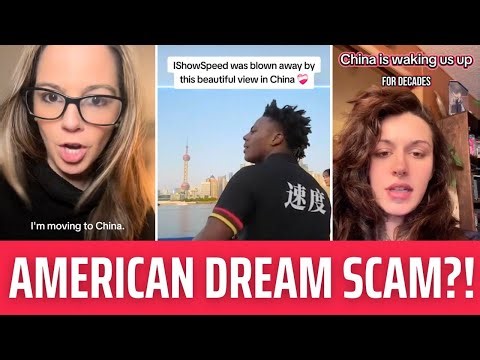Rednote EXPOSES the American Dream SCAM - Here's Why China's "Poor" Live Better Than Most Americans