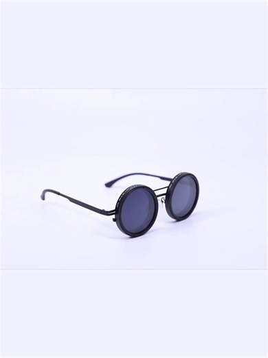 Adjustable Trendy Styling Sunglasses Men Nd Filter Glasses ND9 Speed Dimming Sun Glasses Round Polarized Fishing Driving Eyewear, Trendy Shades