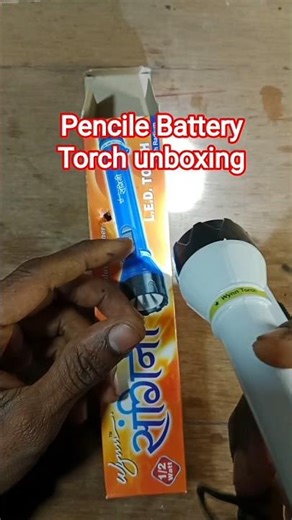 🔋🔦 Battery Torch unboxing? Battery Torch Test #short #virel #shortvideo #experiment