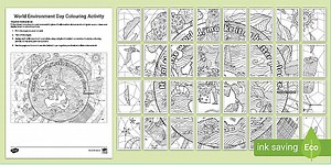 World Environment Day Collaborative Colouring Activity