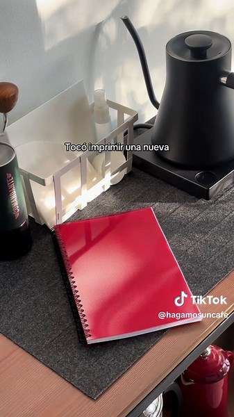 Imprime tu Bitácora de Café Personalizada