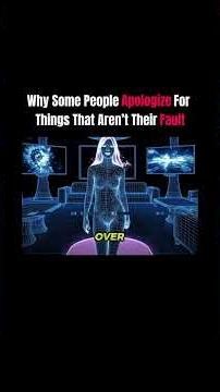 Why You Apologize When It’s NOT Your Fault | Psychology Behind Over-Apologizing
