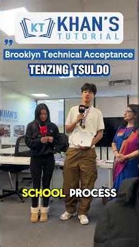 Tenzing Tsuldo | Brooklyn Tech Bound ✨