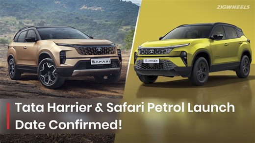 Tata Harrier And Safari Petrol Launch Date Confirmed; Will Get 1.5-litre T-GDI Turbo-petrol Engine  - ZigWheels