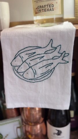 Hand Embroidered Hand Towel - Etsy