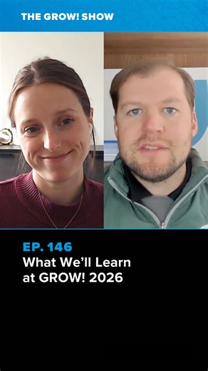 🎫 GROW! 2026 is going to sell out. The only question is whether you’ll be ready or watching from the sidelines. This week on The Grow Show, Vince and Emily break down what’s different about GROW! 2026 and how to get maximum value from it. A reimagined tour at Complete Landsculpture. They also share how smart teams prepare before the event, divide and conquer sessions, and turn notes into action when they get home, so Grow doesn’t just live in a notebook. Over 1,200 landscape pros are expected. 