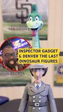 Inspector Gadget & Denver the Last Dinosaur Figures #80s #80scartoons #nostalgia #collectibles