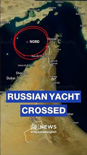 Russian yacht crosses Strait of Hormuz amid naval tensions