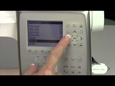 Husqvarna Viking Topaz 30 64 Hoop Options & Sizes