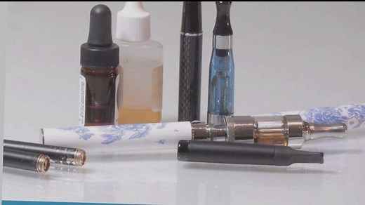 Vaping device may have blown up in a man's face
