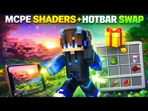 🔥 BEST MCPE SHADERS PLUS ORIGINAL MOD #minecraft #modpack #shaders #SWITCHITEAM#gaming #VIRAL