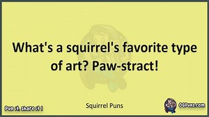 Squirrel - Jokes, Puns, Wordplays, and Laughter