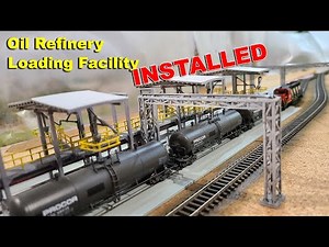 N Scale Layout Update 17 - Loading Facility Installed
