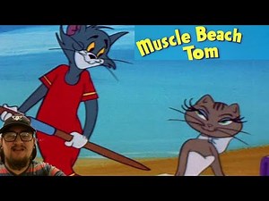 Tom and Jerry: Muscle Beach Tom (1956) - First Time Watching: Can Tom Impress at the Beach?