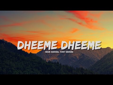 Pati Patni Aur Woh Dheeme Dheeme Tony K, Neha K lyrics/ lyric Video
