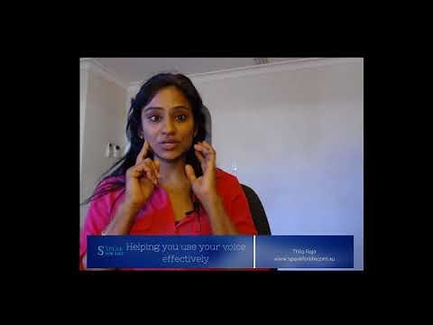 Do you talk through your nose?