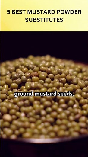 5 Best Mustard Powder Substitutes You NEED in Your Kitchen!