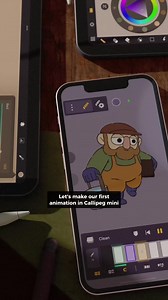 Creating 2D Animation on iPhone with Callipeg Mini