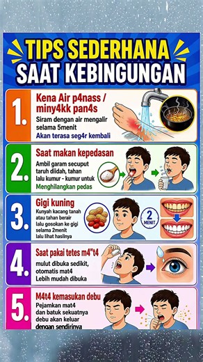 5 Tips Sederhana yang Jarang Diketahui! Wajib Simpan!