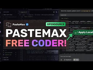 PasteMax + FREE Grok-3, Claude, O3 : This OPENSOURCE AI Coder IS KINDA AMAZING!