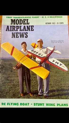 Old model airplane magazines flying models # #pampaclusa #fbcontrolline #fbreels2025ツ #fblifestylemanagement #IFLYAMA #pampacl #fbifestyle # | PAMPA Control Line