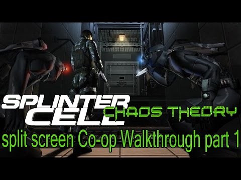 Splinter Cell: Chaos Theory - part 1 - Split screen Co-op - 1080p 60fps - No commentary