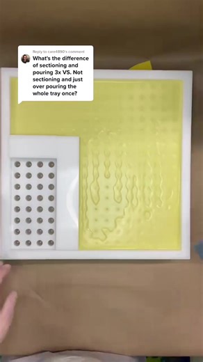 107K views · 260 reactions | What are those white blocks for and why don't I fill the whole tray at once? | Eclair Lips - eclairlips.com | Facebook