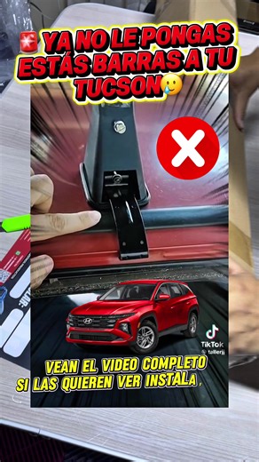 Barras Transversales para tu Tucson y Otros Modelos