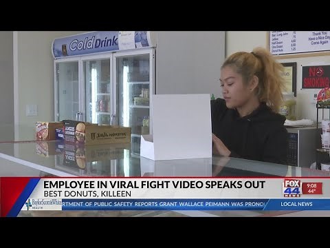 Employee in viral donut shop fight video speaks out