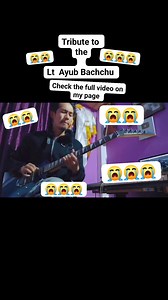 Lt. Ayub Bachchu ❤️❤️ | Subu Guitar Rocks