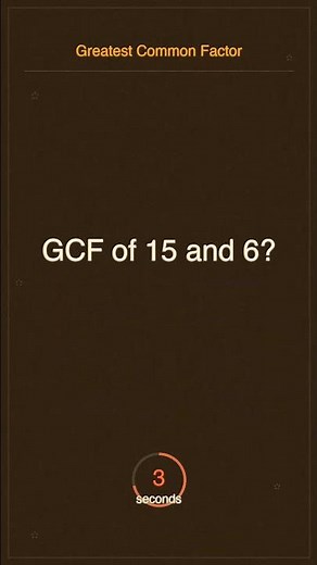 Math is everywhere! Let's tackle Greatest Common Factor 📚