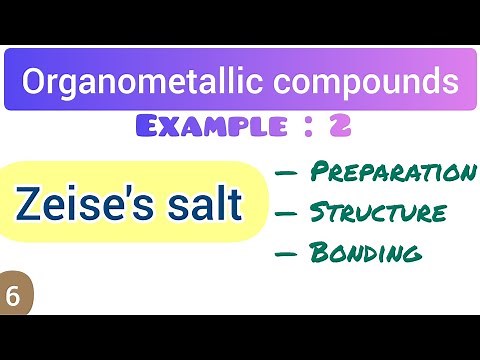 Zeise's salt preparation, structure and bonding | simplified