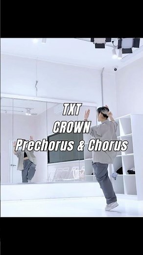 ‪@TXT_bighit‬ ‘CROWN’ Full Chorus Mirrored Dance Tutorial #kpop #crown #txt #moa #dancecover